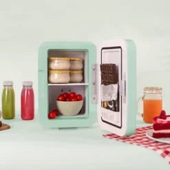 Mini-kylskåp - Bolero - MiniCooling 6L - Portabel - 12V/220V - Bahamas Mint