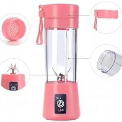 Mixer Bärbar för Smoothies Handhållen Sladdlös Kraftfull