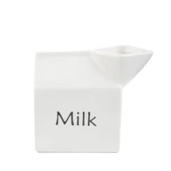 Mjölkkanna | NELSON | vit med inskription | 0,2 l | 889917