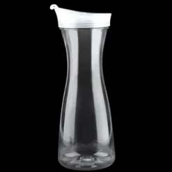 600ml akryl transparent juiceflaska vattenkanna iskall juicekanna med lock för bar hemmabruk
