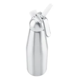 1000ml bärbar aluminium vispad grädde dispenser skummare dessertverktyg