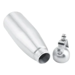 1000ml bärbar aluminium vispad grädde dispenser skummare dessertverktyg