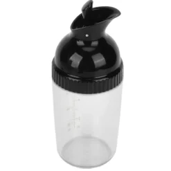 200ml salladsdressingshaker BPA-fri förhindrar läckage salladsdressingburk med lock för kök svart