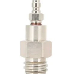 8mm CO2-tankadapter med utvändig gänga TR21-4 snabbkoppling för Soda Club