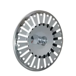 84mm Rostfritt Stål Diskbänkssil - Perfekt Diskbänkstillbehör, Kompatibelt med Standard Diskbänkar