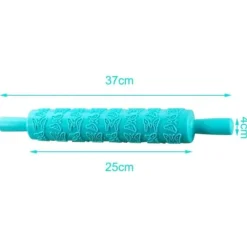 Mönsterkavel Kavel Fjärilar Embosser Ljusblå