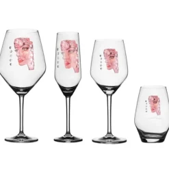 Moonlight Queen Champagneglas 30cl, Rosa - Carolina Gynning