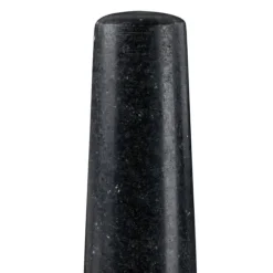 Mortel och stöt, Granit, 12x19,5x19,5 cm, Svart