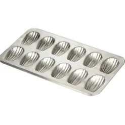 Moule 12 madeleines i plåt - Gobel - Bakverksplåt