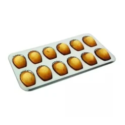 Moule 12 madeleines i plåt - Gobel - Bakverksplåt