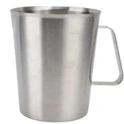 Mätkopp i rostfritt stål för skumning av kaffemjölk - Korrosionsbeständig med skala - 1500ML