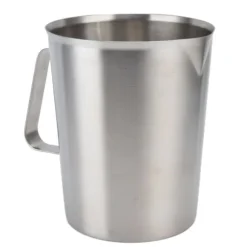 Mätkopp i rostfritt stål för skumning av kaffemjölk - Korrosionsbeständig med skala - 1500ML