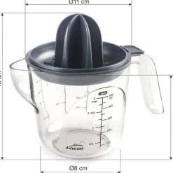 Måttkopp med Lacor citronpress