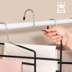 Multi byxhängare, 32x0,5x35 cm, svart