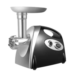 Multifunktionell köttkvarn, elektrisk 800 W, 220 V EU-plugg, svart, korvstoppare & nudeltillsats