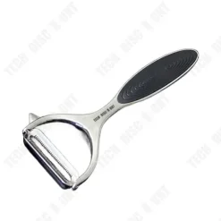 Multifunktionell skalare - TECH DISCOUNT - 2 delar - Rostfritt stål - Svart - Ergonomisk