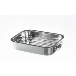 Multifunktionell ugnsform - WESTFALIA - Liten - 25 x 17,5 cm - Rostfritt stål - Grill