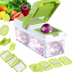 Multifunktionellt mandolinjärn - frukt, ost och grönsaker