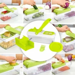 Multifunktionellt mandolinjärn - frukt, ost och grönsaker