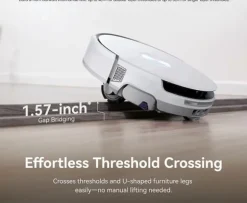 Narwal Flow Robotdammsugare - TwinAI Navigation 20000Pa Självrengörande EdgeReach Hot Wash 120-dagars automatisk dränering