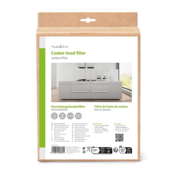 Nedis Spisfläkts kolfilter | Kompatibel med: Universal | Kapningsbar