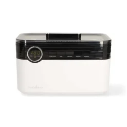 Nedis Ultrasonic Smyckes rengöring | Strömadapter | 220 - 240 V AC 50/60 Hz | 1.8 l | Vit