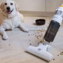 Newlux - Vitstädare med kabel, manuell och vertikal, 800W, 2L, 16.5 Kpa och F.HEPA 5m räckvidd