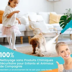 Ångrengörare, 33x13x24.5 cm, Blå