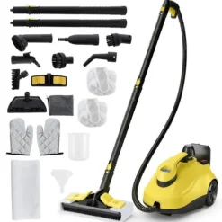 Ångtvätt, 36x26x23 cm, Gul