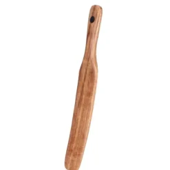 Non-stick matlagningsspatel av trä - Teak gräddträ, perfekt för hushållsredskap