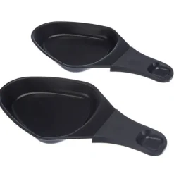 Non-stick racletteskål Oval Svart