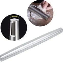 Non-stick rostfritt stål kavel kakdeg rulle bakning bakverk bakform verktyg