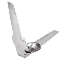 Nötknäckare Multifunktions rostfritt stål Hög hårdhet Korsrandad design Säker ansträngningssparande spak kastanjskärare