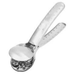 Nötknäppare i rostfritt stål kastanjklämma Metall multifunktionell nötöppnartång för kökssilver