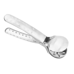 Nötknäppare i rostfritt stål kastanjklämma Metall multifunktionell nötöppnartång för kökssilver