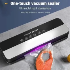OBOSOE 5-i-1 Vakuumförpackare & Värmeförseglare – Vacuum Sealer för Torr och Fuktig Matförvaring
