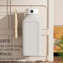 OBOSOE Portabel Fällbar Klädtork för Resa och Små Utrymmen - Snabb Torkning, Perfekt för Lägenheter och Hotell