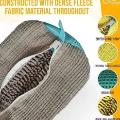 OBOSOE Tvättväska för Skor – Tvättpåse med dragkedja-360-graders heltäckande rengöring