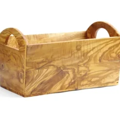 Olivträbehållare för servering av bröd och bestick - Hendi 505274