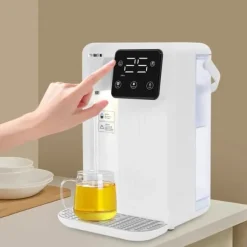 Omedelbar Vattendispenser, Snabb Uppvärmning, Platsbesparande Design,L, VIT