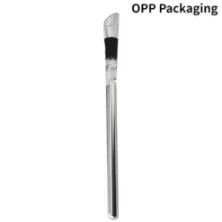 OPP-paket 2 i 1 vinkylbar tillbehör i rostfritt stål Rödvinsluftare