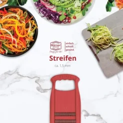 Original Borner Roko PowerLine - grönsaks- och fruktskärare för fina strimlor grönsaksskärare julienneskärare