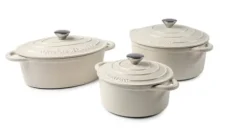 Orrefors Jernverk Gjutjärnsgryta, 3,5 liter, Off white