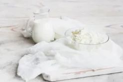 Ostduk, bomull, frotté, 80x80 cm - 115 g/m² - 2 st