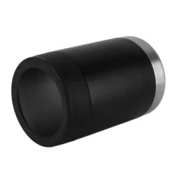 12oz burkkylare svart dubbelväggig isolering rostfritt stål isolerad flaskkylare för bil