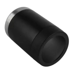 12oz burkkylare svart dubbelväggig isolering rostfritt stål isolerad flaskkylare för bil