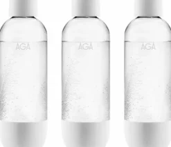 3-pack AGA AQVIA PET-flaska, 1L (Vit)