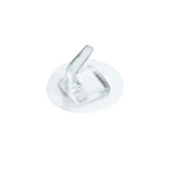 12-pack genomskinliga självhäftande krokar, starka väggkrokar