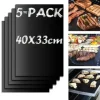 5-pack Grillmatta Ugnsmatta Bakmatta - Non stick 40x33cm