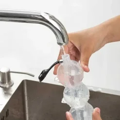 2-Pack Isform för Isbollar Runda Isbitar Iskubsform Kulor Plast